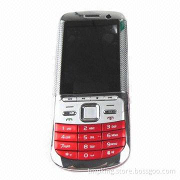 Metal Back Cover Mobile Phone with 2.0-megapixel Camera and Bluetooth Function